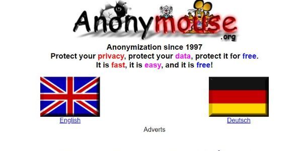 веб-сервис AnonyMouse.org