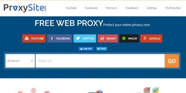 веб-сервис ProxySite.com