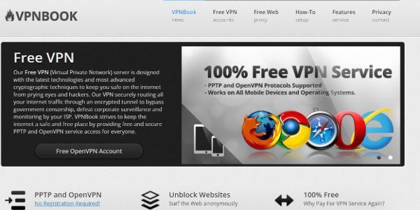 веб-сервис VPNBook