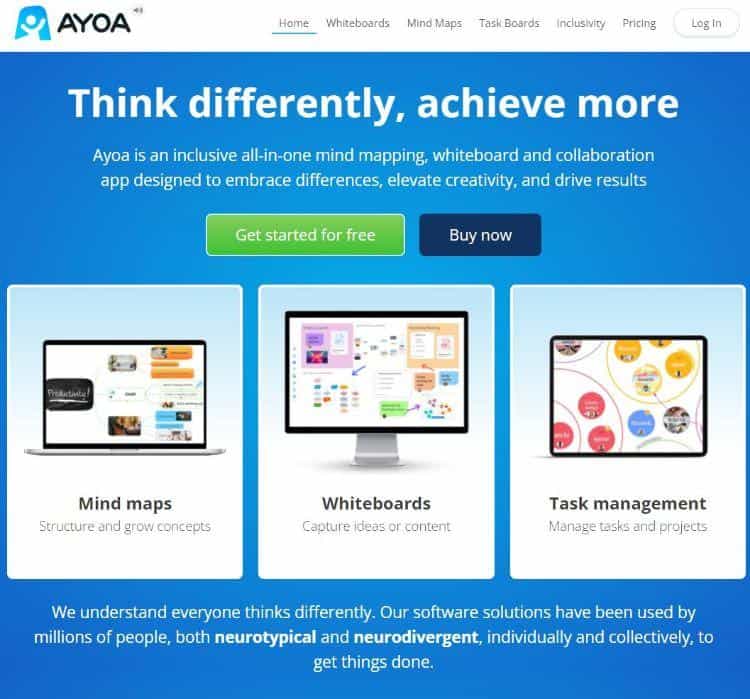 сайт Ayoa