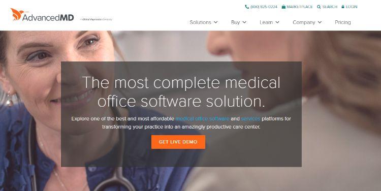 advancedmd homepage