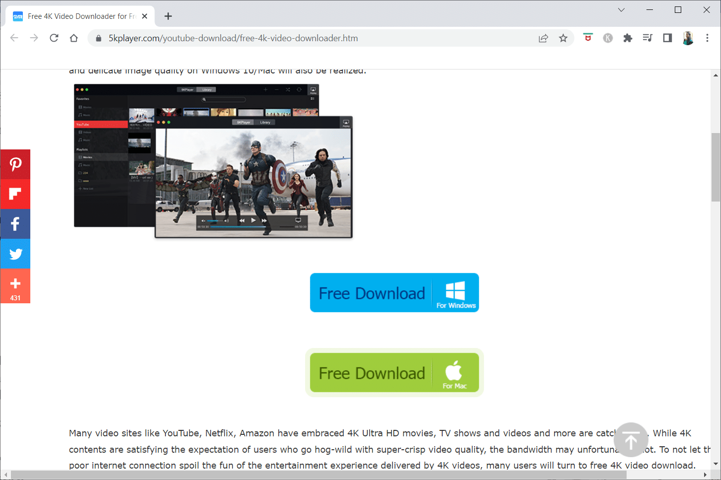 5KPlayer. 30 Best Video Grabber Tools