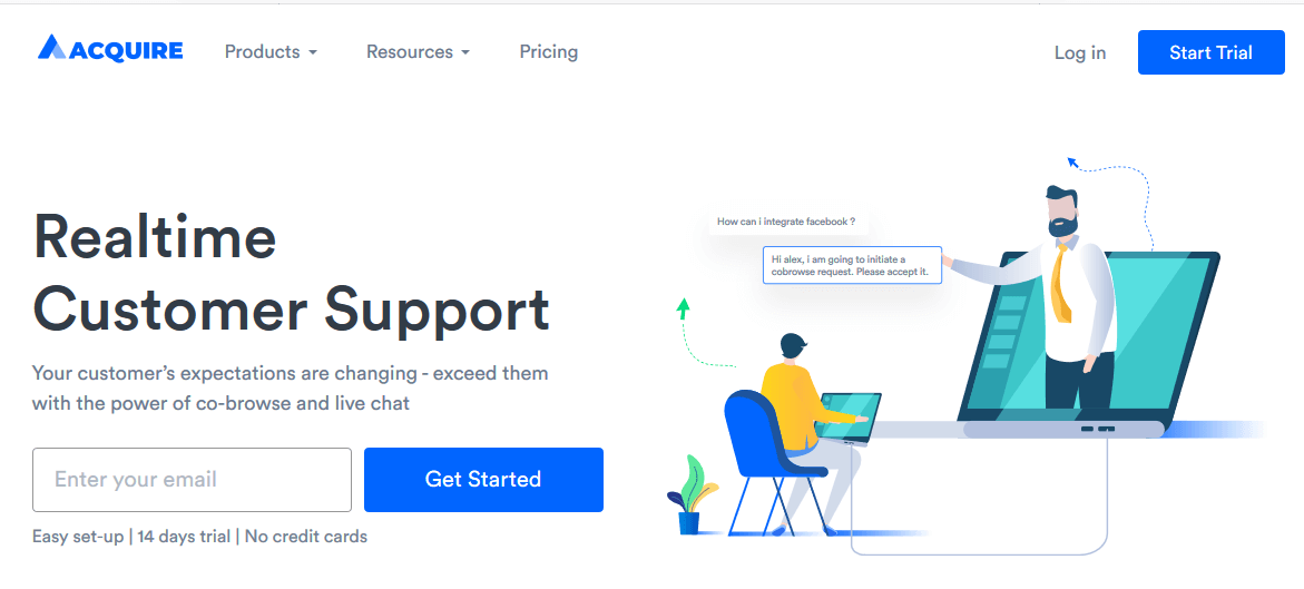 Acquire Live Chat Software