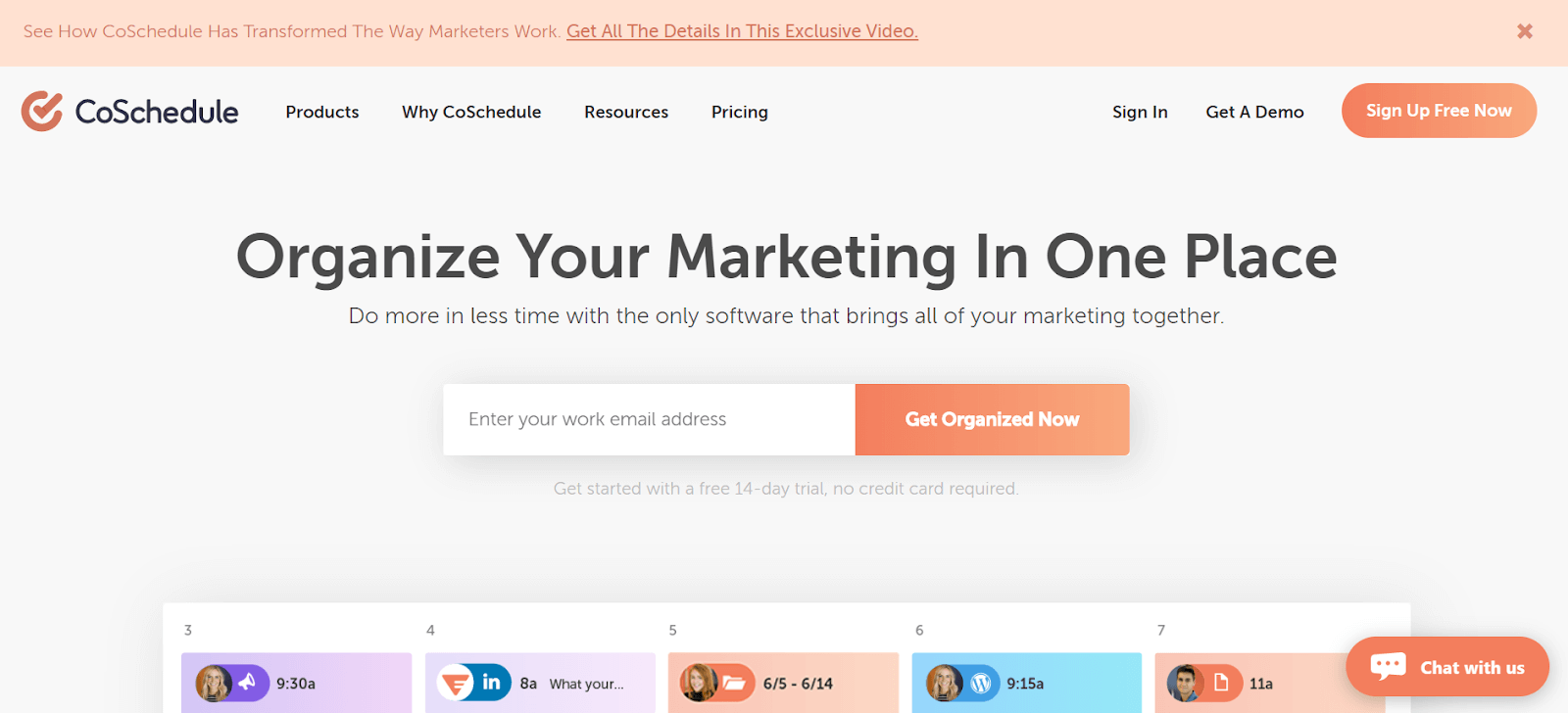CoSchedule Social Media Management Tool