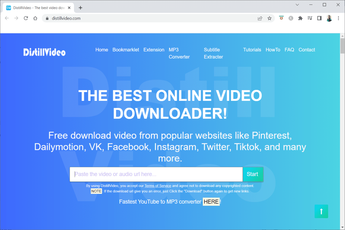 DistillVideo. 30 Best Video Grabber Tools