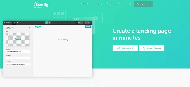 Flauntly Best Landing Page Builders