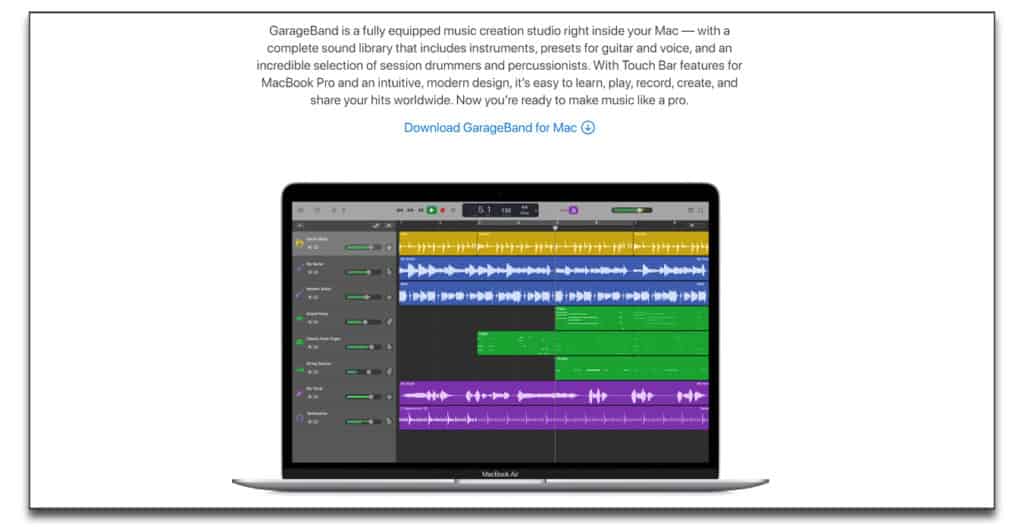 garage band mac os