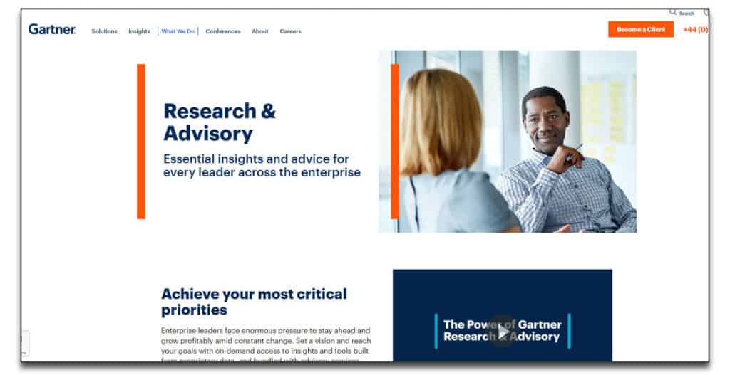исследовательские инструменты gartner