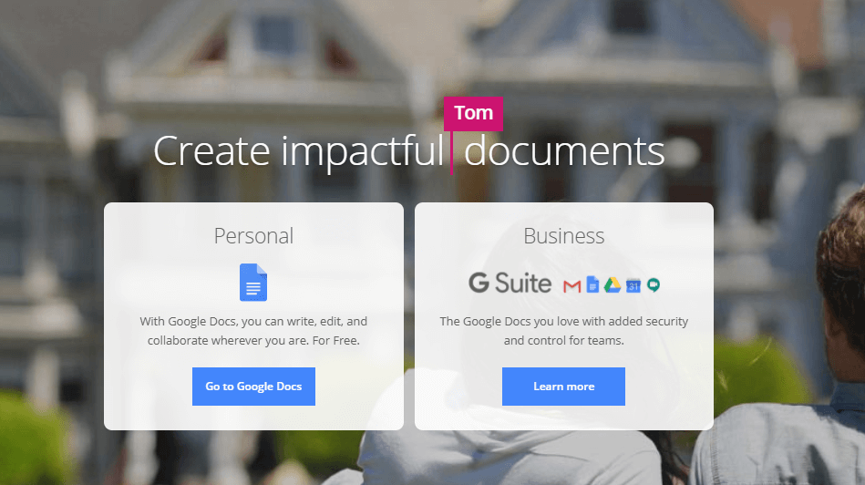 Google Docs Best Writing Tool
