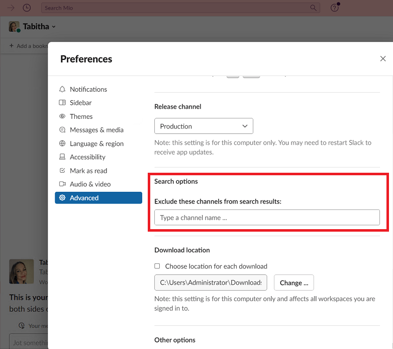 Расширенные функции поиска в Slack Расширенные функции поиска в Slack