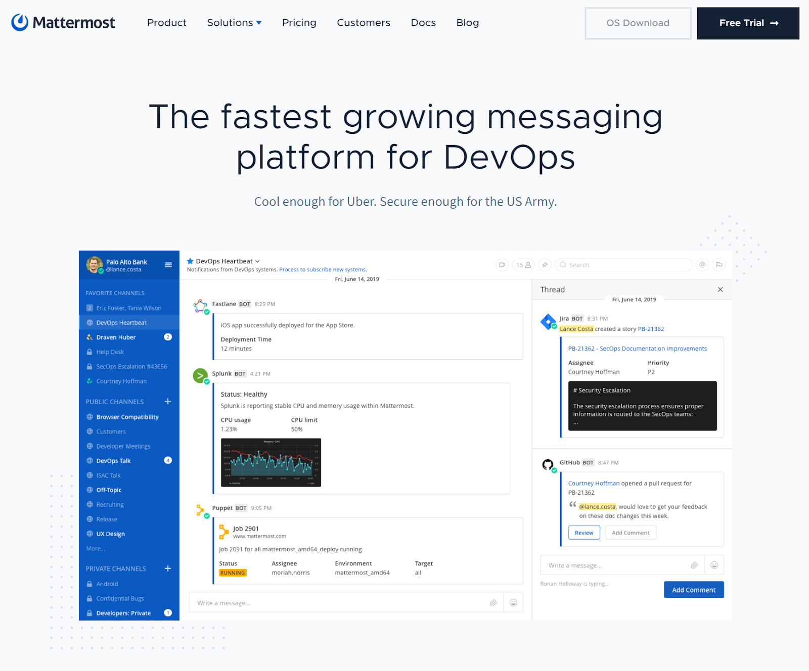 Mattermost - это альтернатива Microsoft Teams с открытым исходным кодом Mattermost - это альтернатива Microsoft Teams с открытым исходным кодом