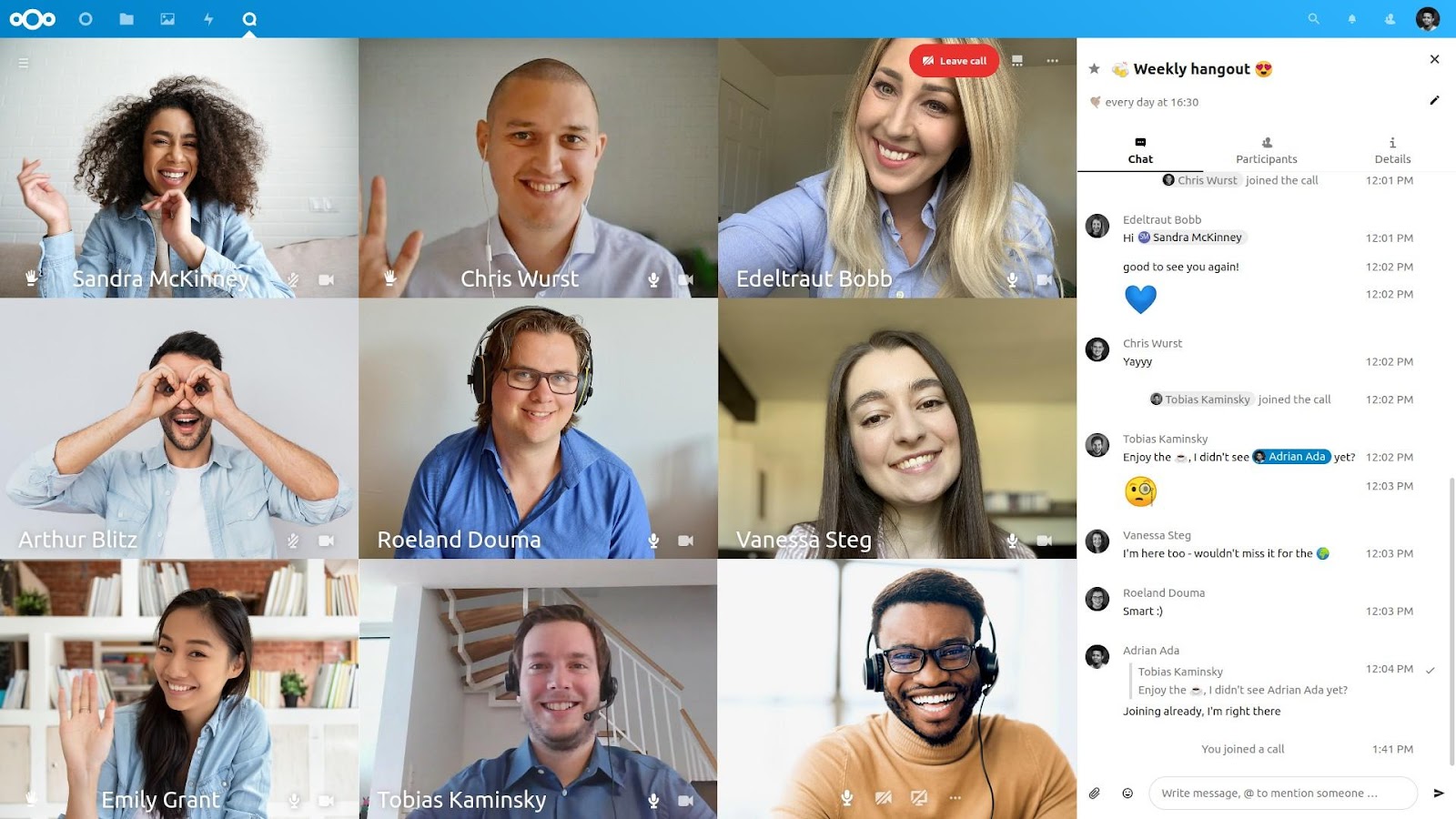 Nextcloud Talk - это альтернатива командам Nextcloud Talk - это альтернатива командам