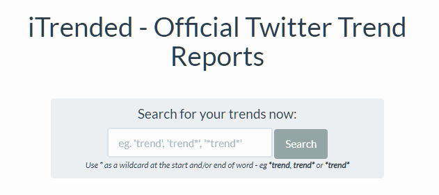 iTrended Twitter Marketing Tools