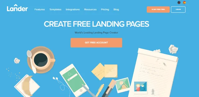 Lander Best Landing Page Builders