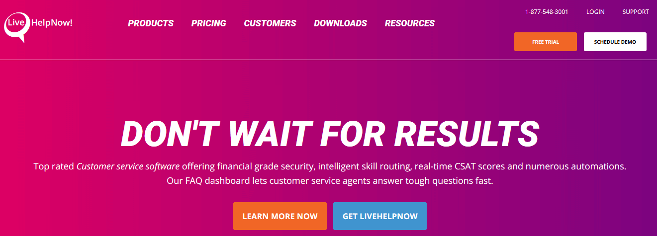 LiveHelpNow Live Chat Software