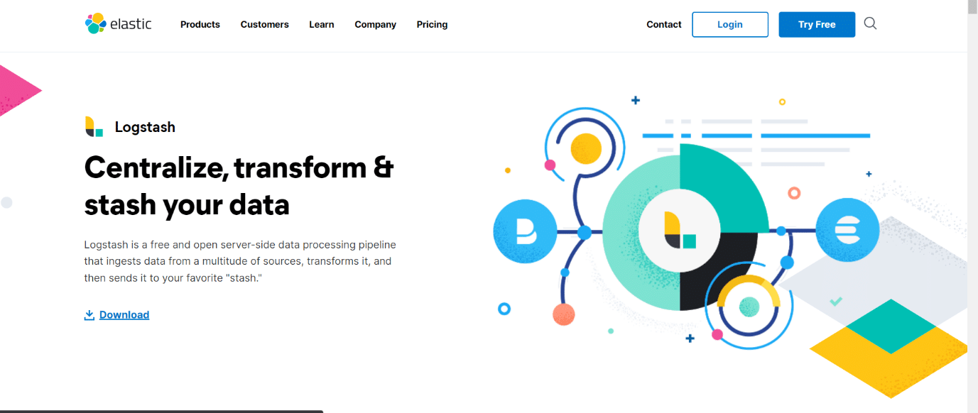 Logstash. 28 Best ETL Tools list