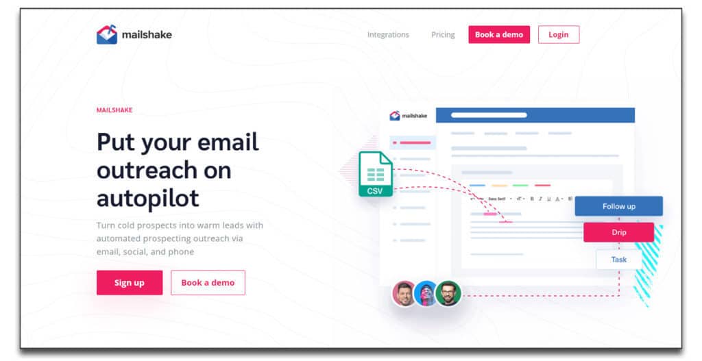 Программное обеспечение для холодной электронной почты mailshake