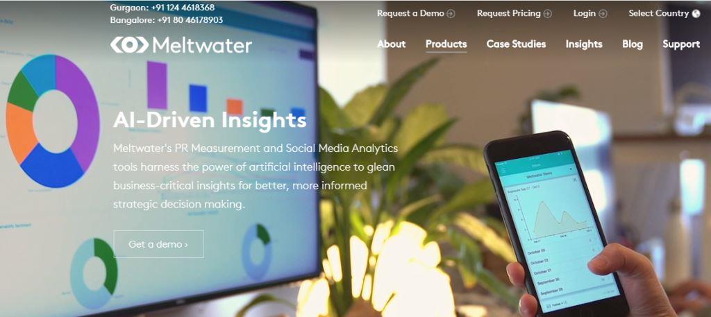 Meltwater Online PR Tool