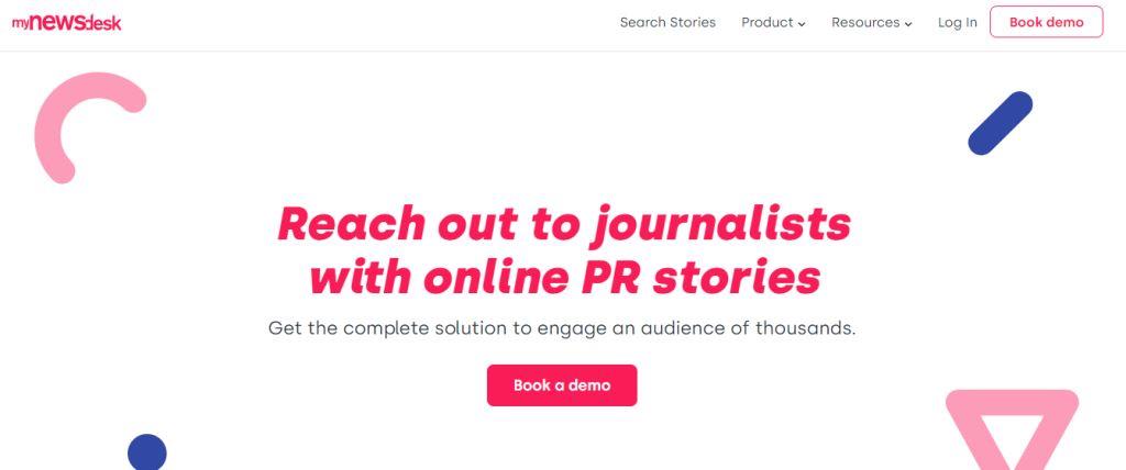 Mynewsdesk Online PR Tool
