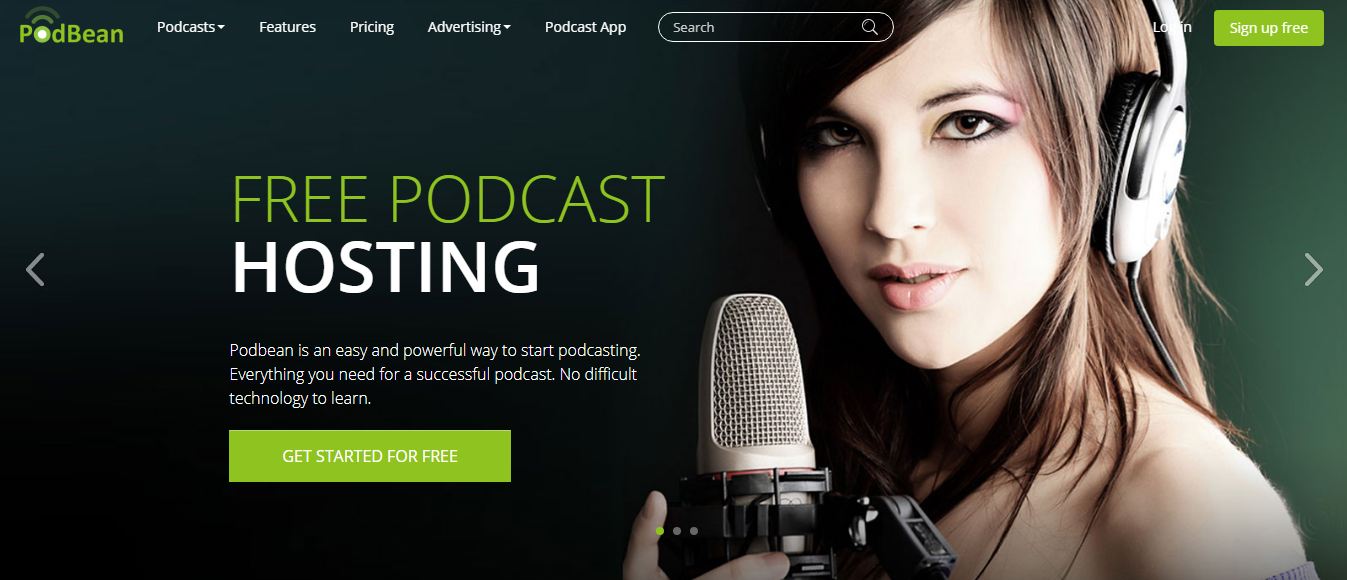 PodBean podcast hosting sites
