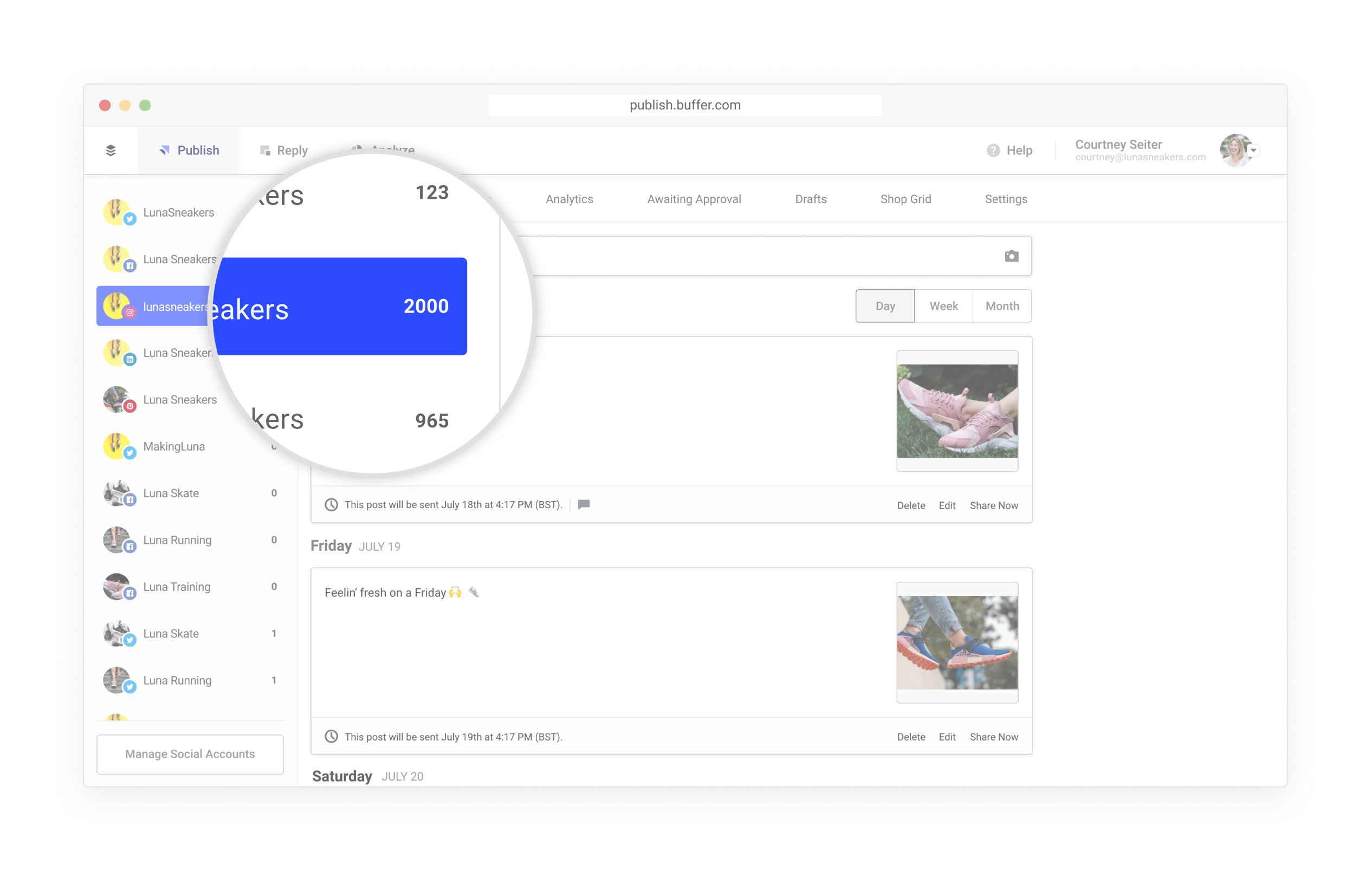 Buffer for Business | Развивайте свою аудиторию и выводите свой бренд на новый уровень