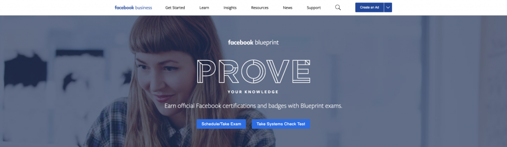 Facebok BluePrint Certification