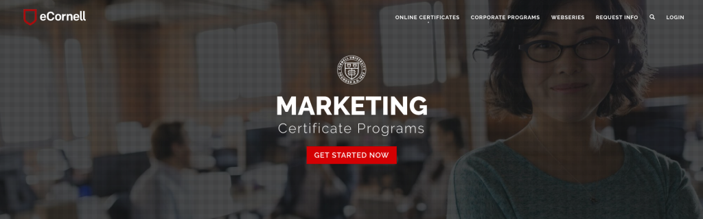 Cornell University Digital Marketing Certificate Program