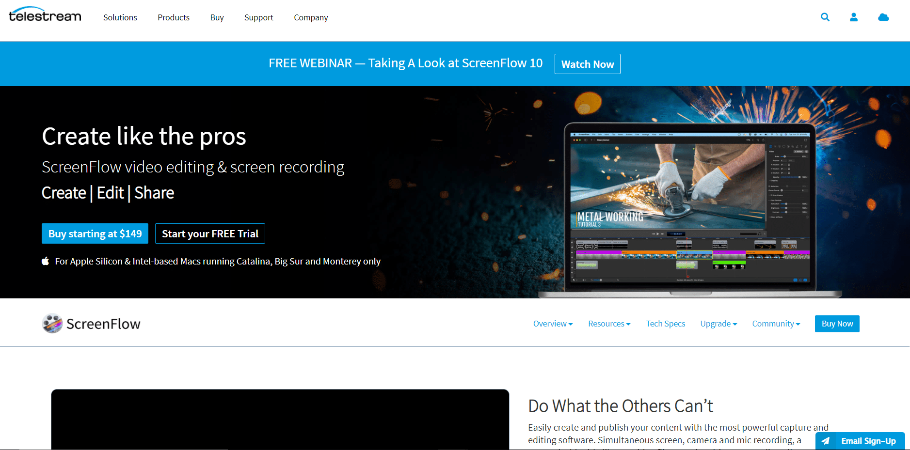 ScreenFlow screen recorder