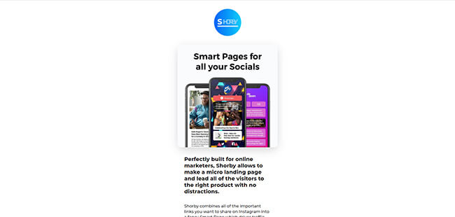 Shorby Homepage