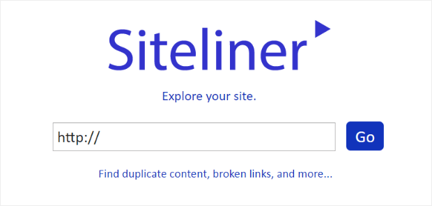 siteliner home