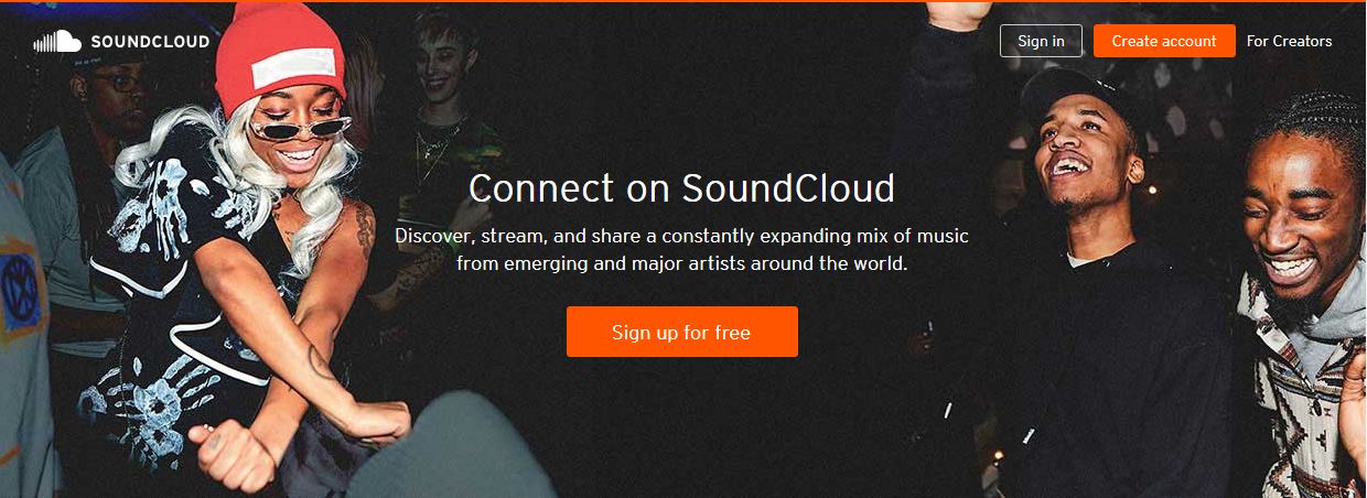 Soundcloud Podcast hosting sites
