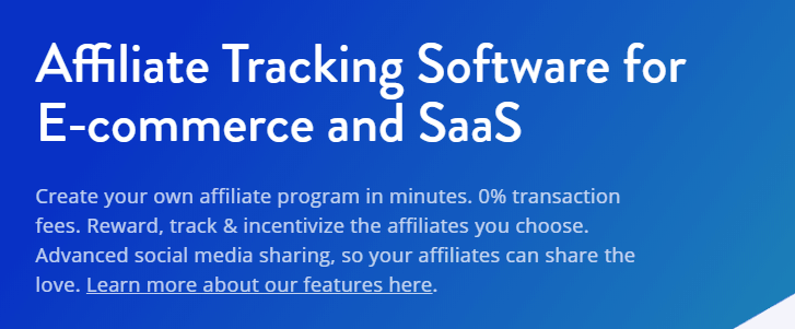 Tapfiliate Affiliate Marketing Tool