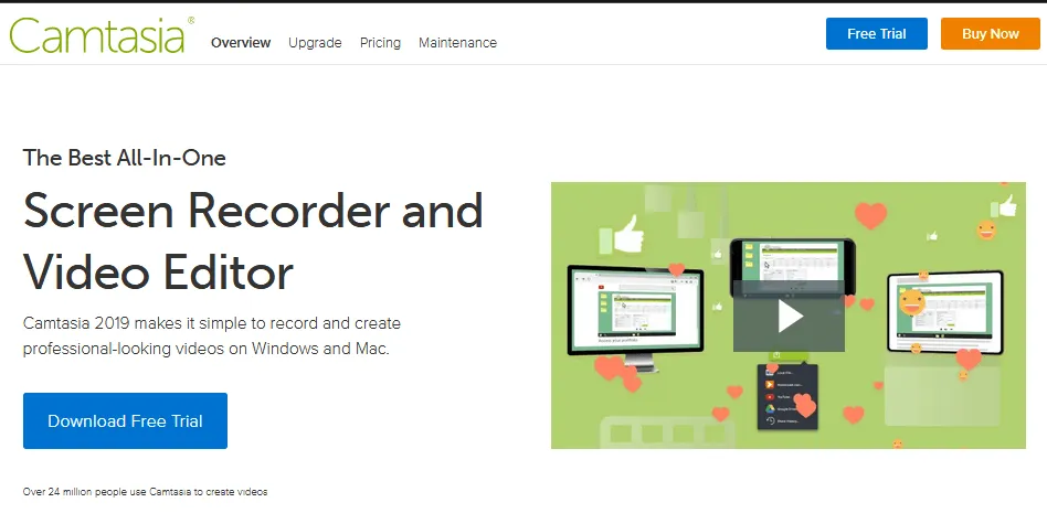 TechSmith Best Free Video Editing Software online