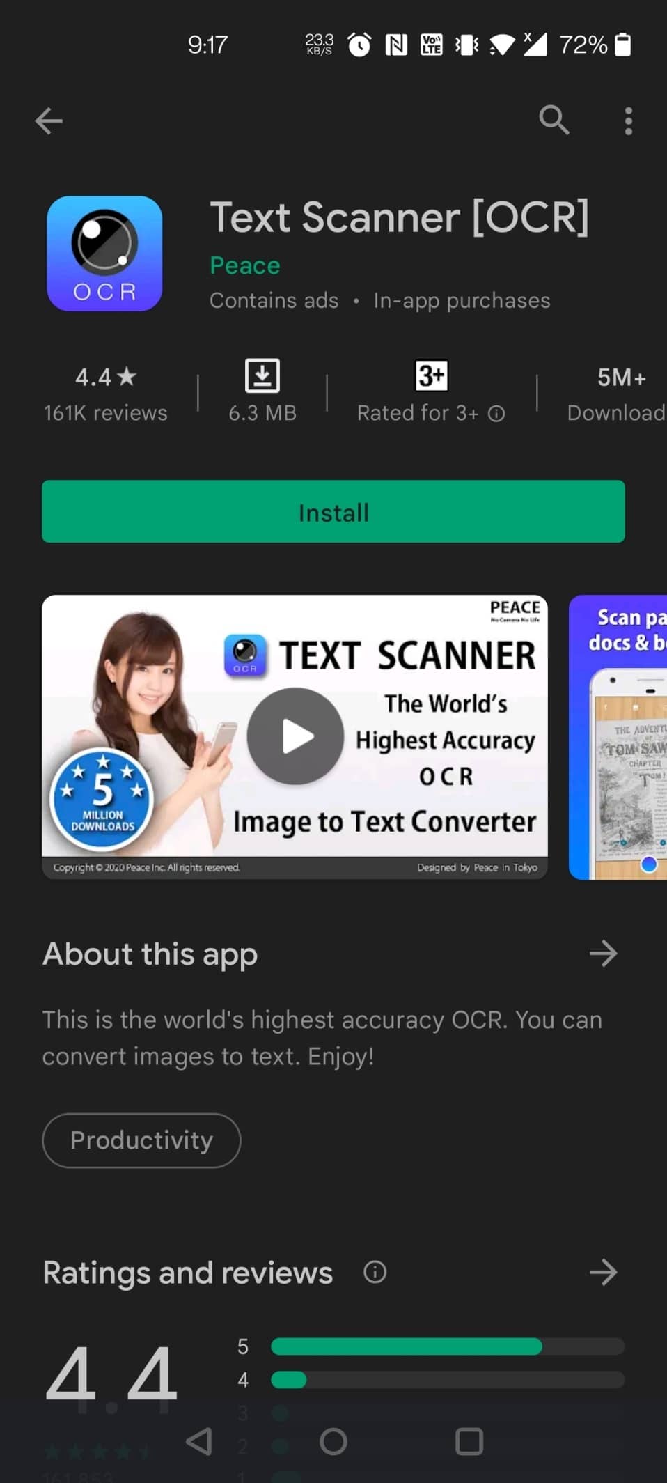 Text Scanner OCR