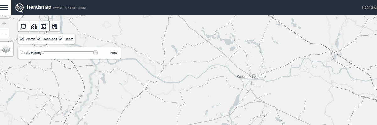 Twitter Marketing Tools - trendsmap