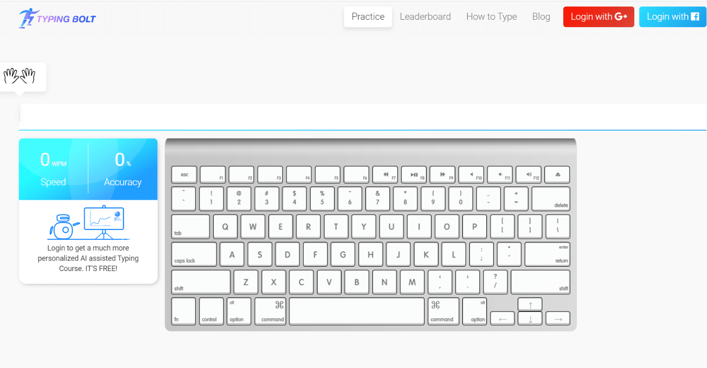 Typing Bolt. Best Free Typing Software for PC