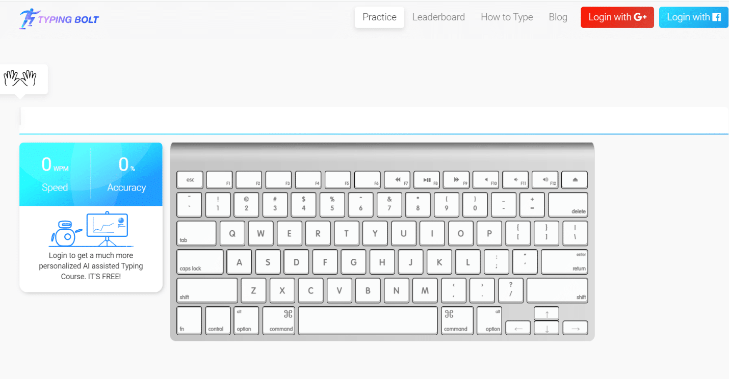 typing bolt. best free typing software for pc