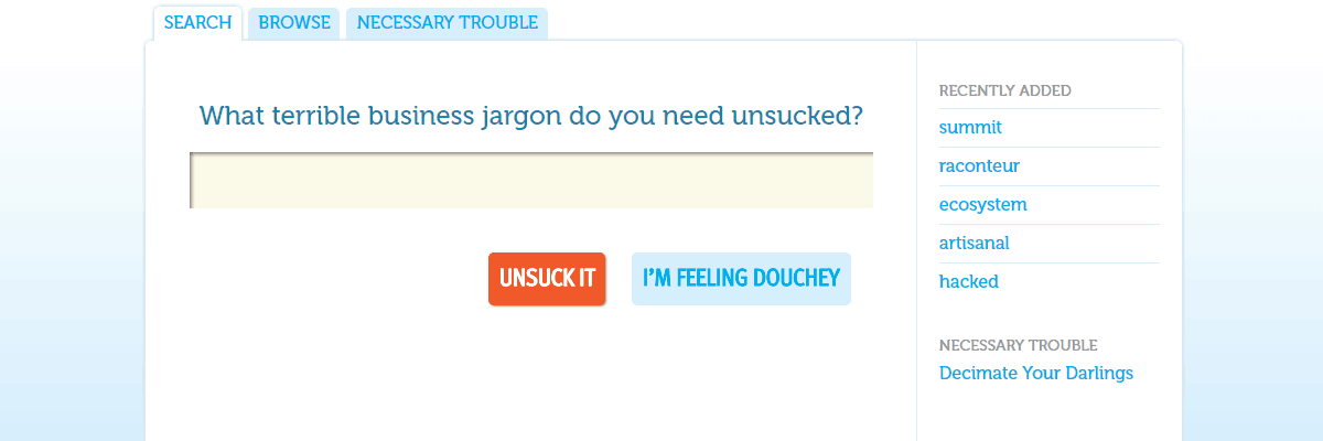 Unsuck It