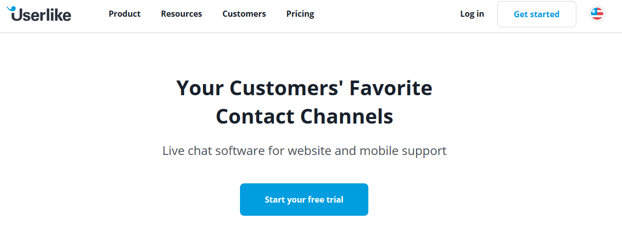 Userlike Live Chat Software