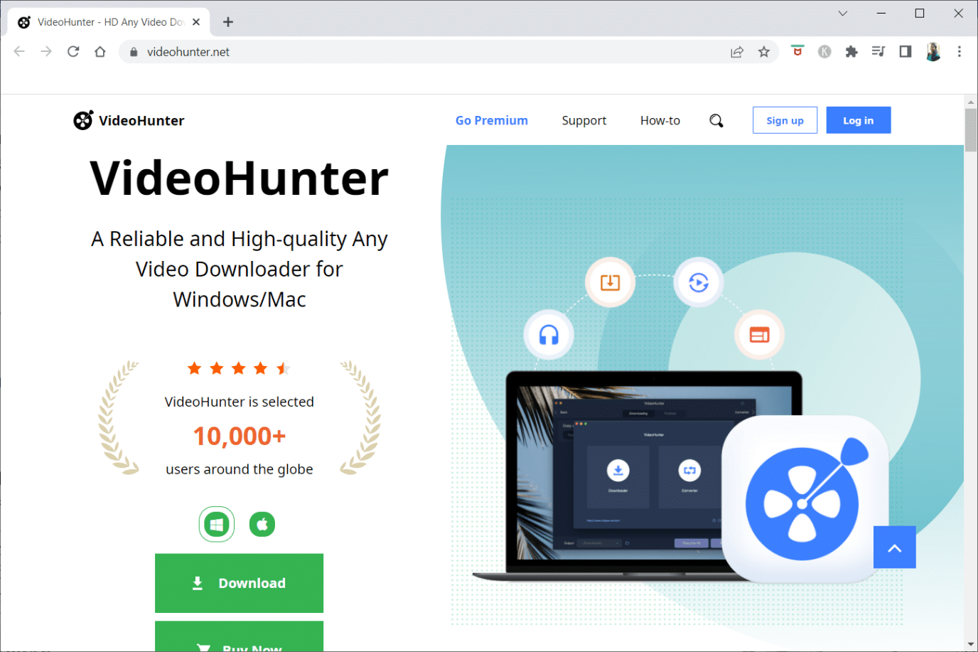 VideoHunter. free online video downloaders