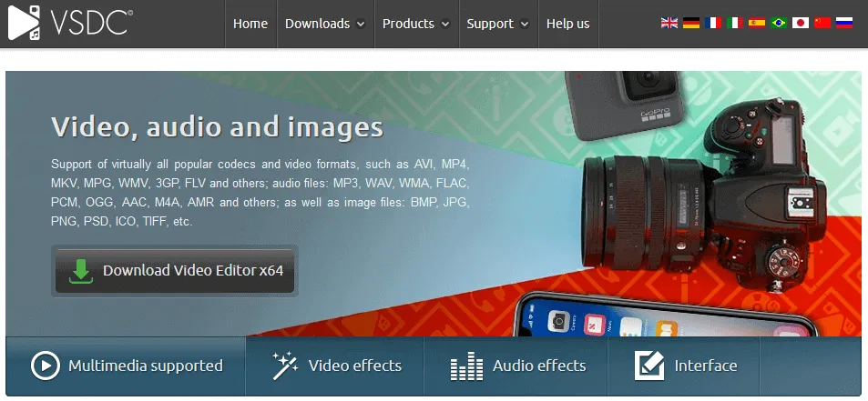VSDC Best Free Video Editing Software online