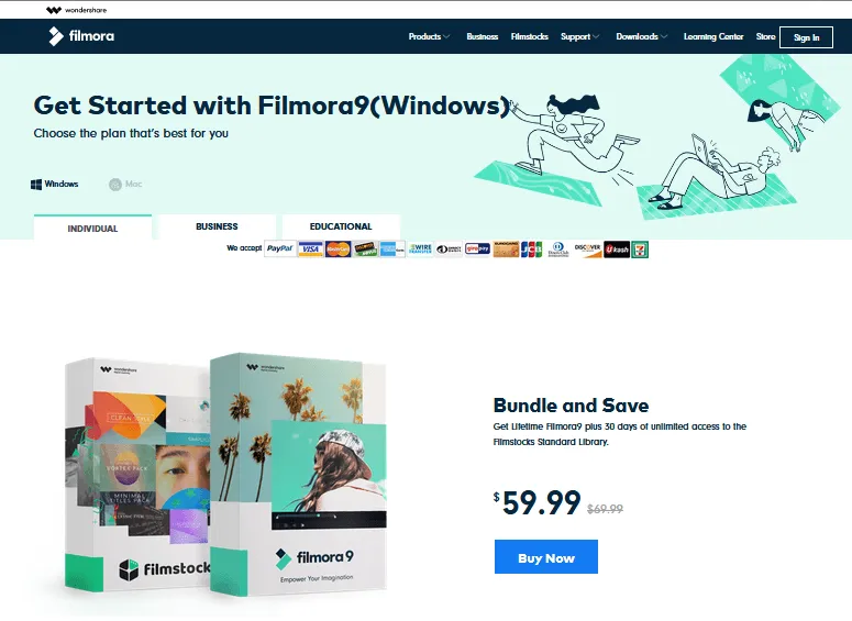 Wondershare Filmora Best Free Video Editing Software online