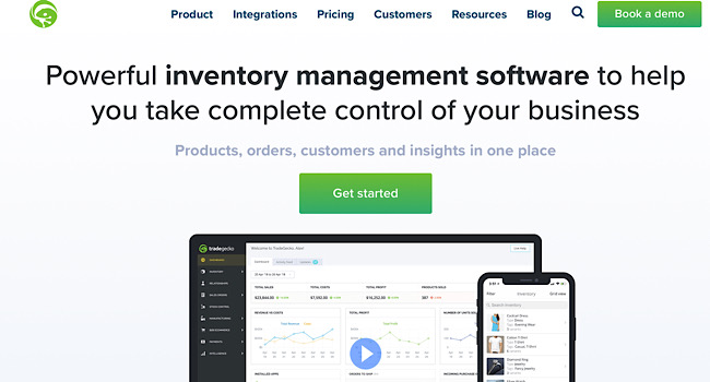 TradeGeko inventory management