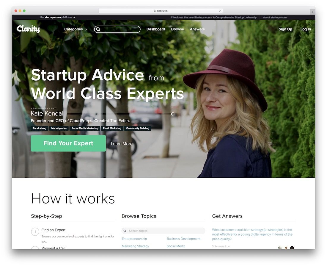 clarity freelance marketplace