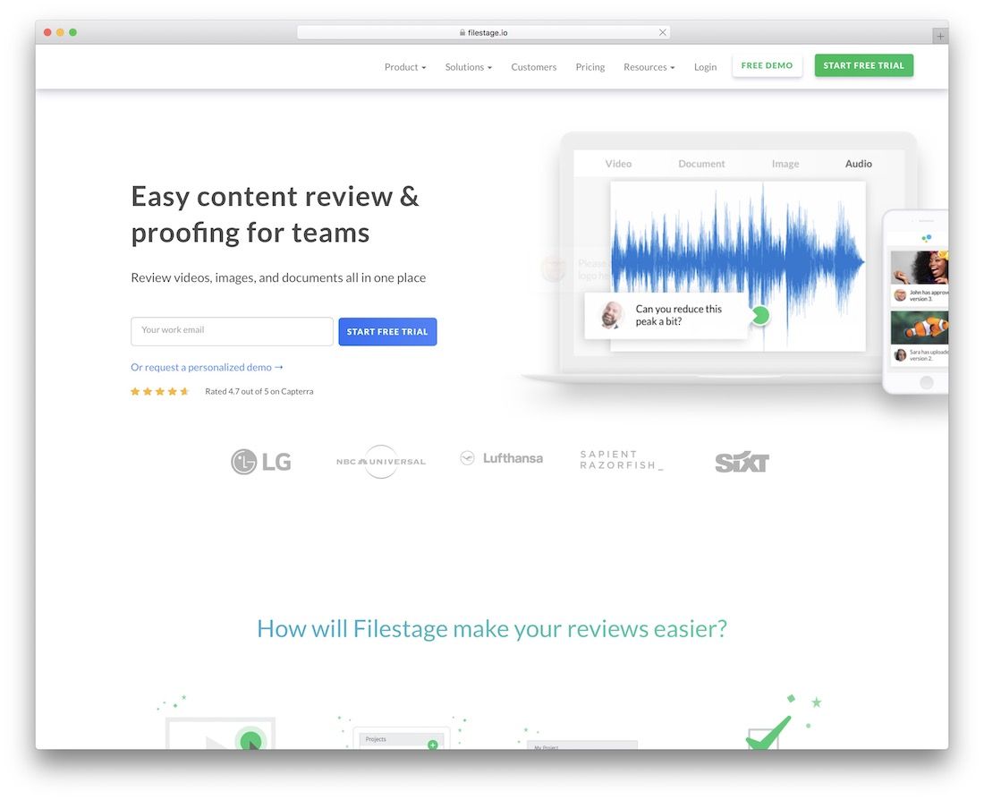 filestage tool for graphic designers