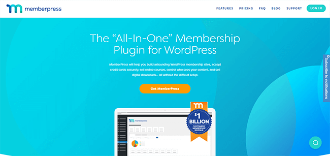 MemberPress Homepage