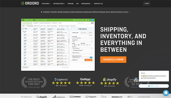 ordoro inventory management