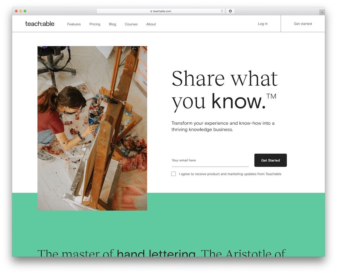 teachable platform for selling digital products