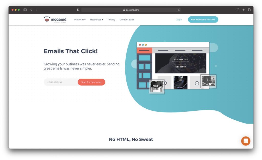 moosend - best email automation tools
