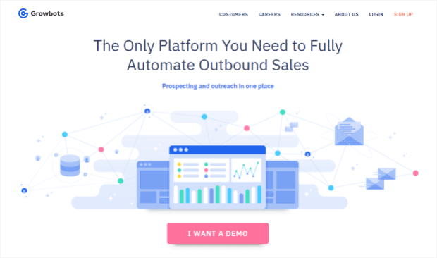 используйте growbots для автоматической генерации лидов